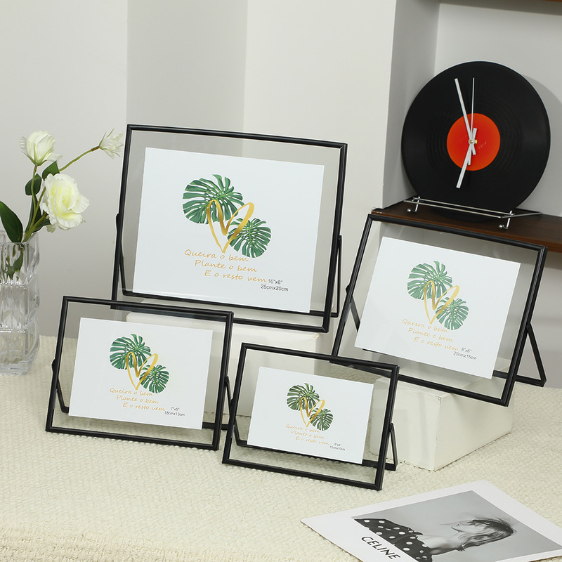 Minimalist Iron Art Transparent Photo Frame Office Living Room Entryway Desktop Photo Decoration Frame Empty Frame Ornament 6inch Photo Frame Minimalist Iron Art Transparent Photo Frame Office Living Room Entryway Desktop Photo Decoration Frame Empty Frame Ornament 6inch Photo Frame