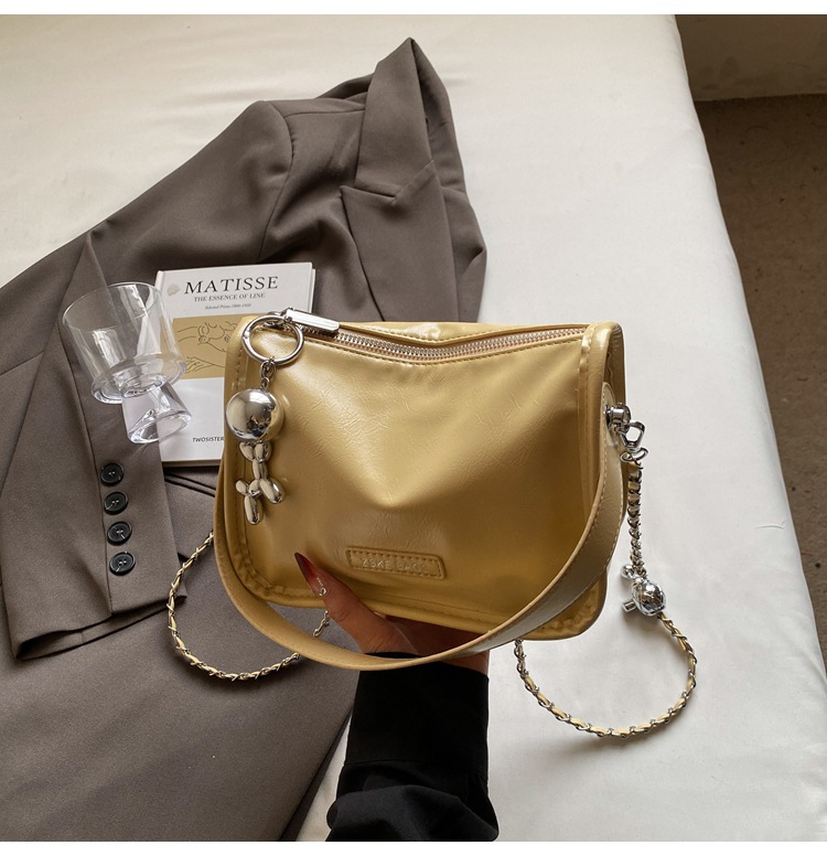 Fashionable single-shoulder bag, casual women's bag 2025 Summer new Korean style, ins style, versatile, hand-held crossbody small square bag undefined
