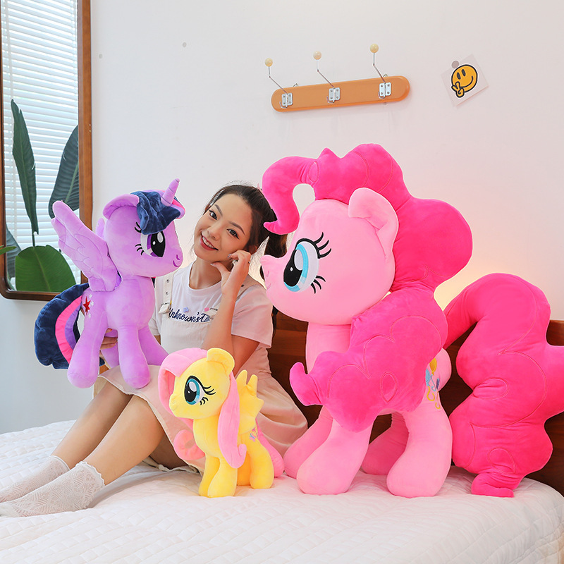 Little Pony Cute Pet Baoli Plush Doll Unicorn Pillow Doll Machine Doll Plush Toy Girls Children's Gift