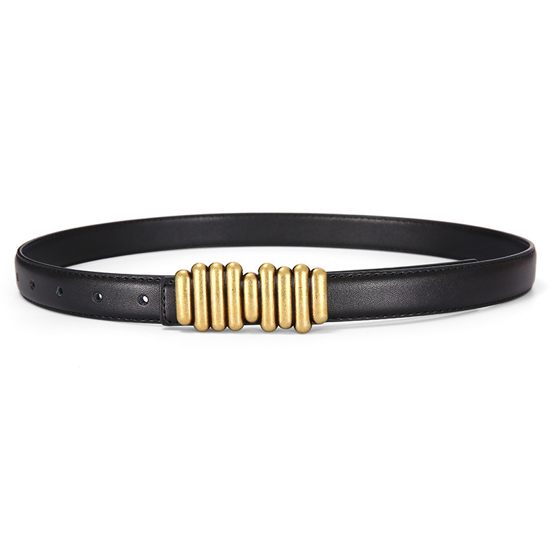 Cinturón de cuero, jeans para mujer, decoración de cinturón, vestido, traje, suéter, accesorios ins2024 nuevo