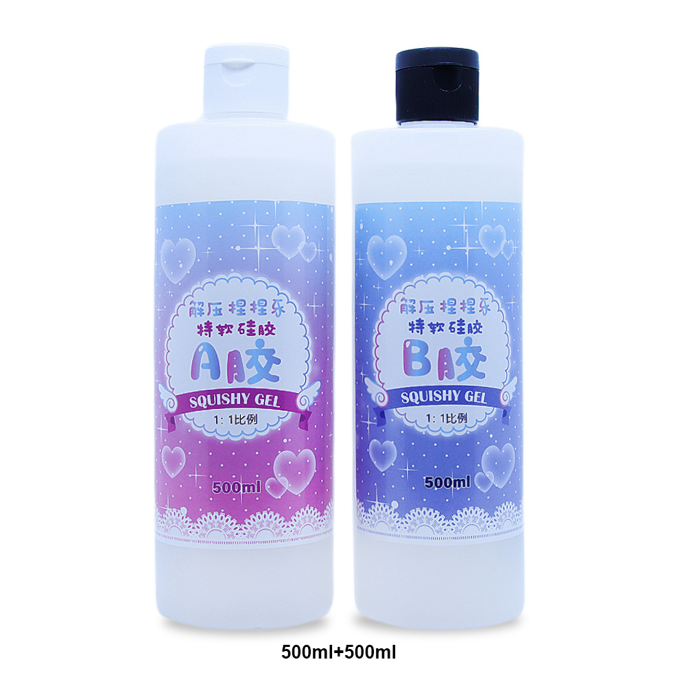 Juguete Antiestrés de Silicona Suave con Forma de Pata de Gato, Pegamento AB, Gadget Antiestrés, Venta Directa de Fábrica Transfronteriza, Éxito en Internet