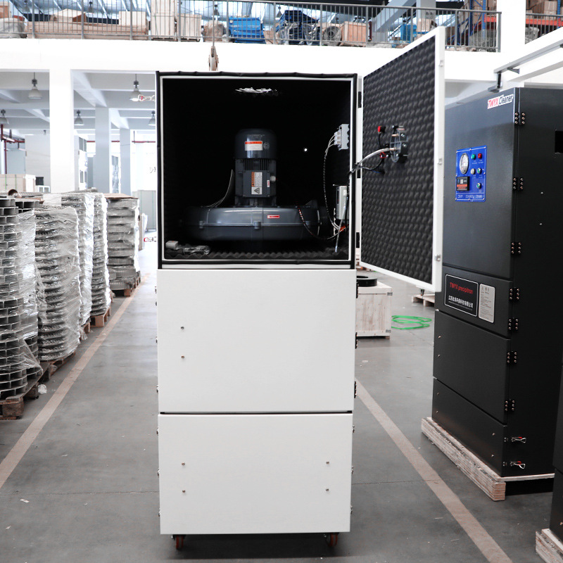 工业集尘器厂家 批发布袋过滤气缸震尘吸尘器 柜式吸尘器