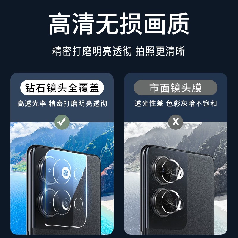 Совместимый защитный стекло 3D для объектива NothingPhone2A с интегрированным стеклом, разделение камеры телефона1