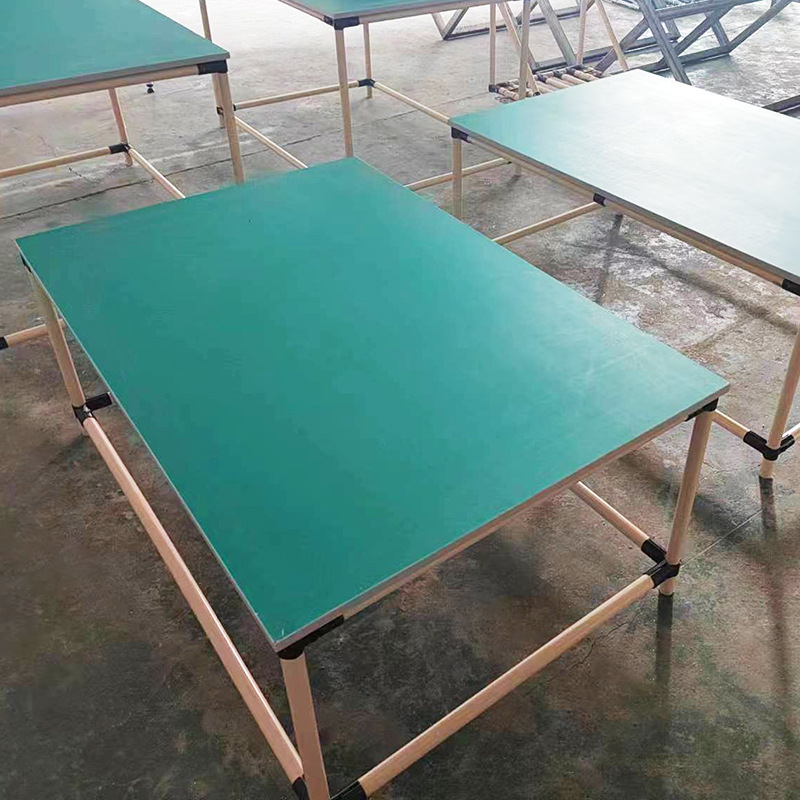 電子工場現場専用ライン組立平面静電気防止作業台多機能リーン管作業台|undefined