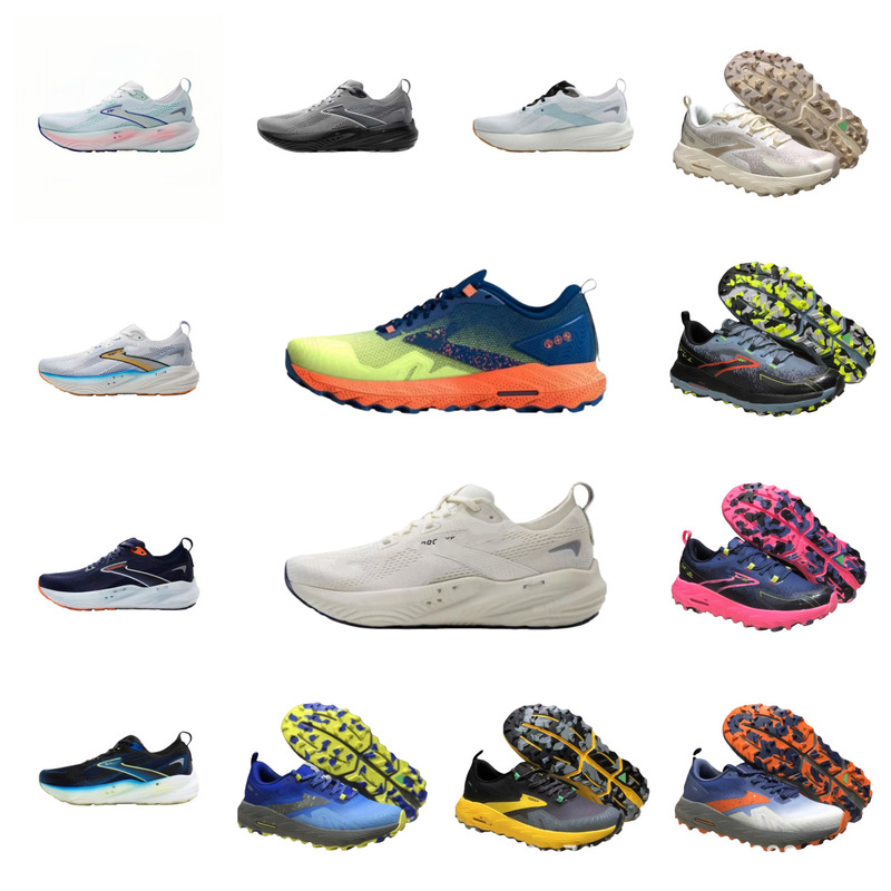 Putian Shoes Brooks Glycerin 22 Generation Soft, Comfortable, Breathable, Non-Slip Running Shoes Cross-Border