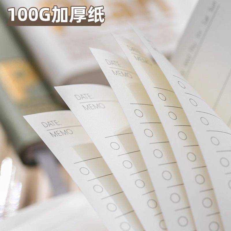 Litchi estampado de cuero suave todolist plan diario A7 pequeño portátil mini libro de bolsillo