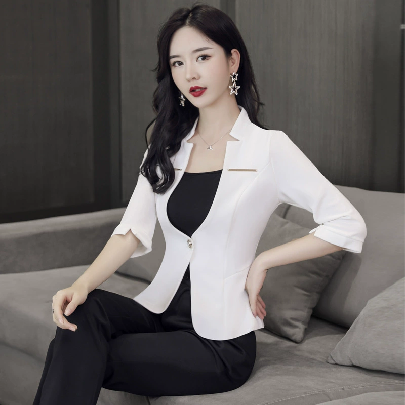 Парикмахерская рабочая одежда Женская Сексуальная терапия для ног Ванна для ног Техник Гостиничный сопровождающий Рабочая одежда JY-2034