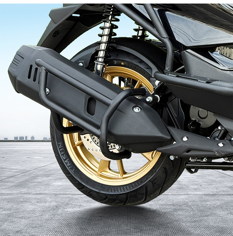 Suitable for Zongshen Saike Long Rt5 Bumper Anti-Fall and Anti-Collision Scooter Bumper Front and Rear Fully Surrounded Protective Bumper