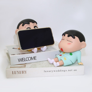 Crayon COS Dummy Nasty New Lazy Mobile Phone Bracket Cartoon Handmade Desktop Ornaments Trendy Gifts