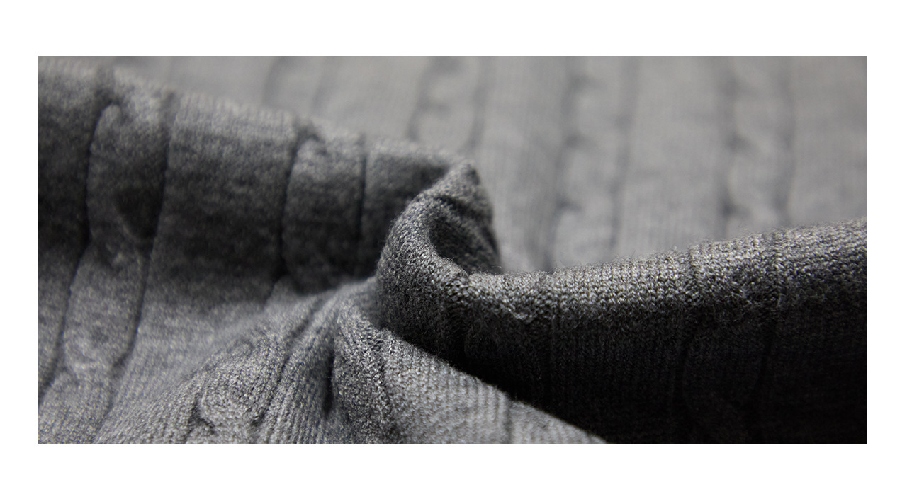 UNF Cable-Knit Henley Sweater