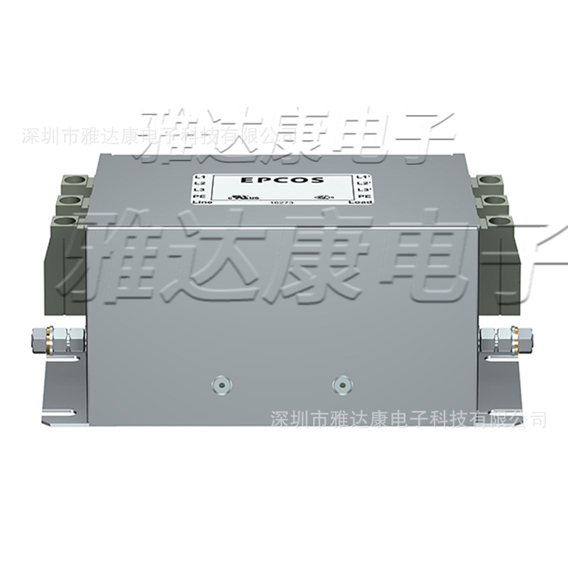 EPCOS 爱普科斯RFI滤波B84143B66R110 3相, 330 x 80 x 150mm