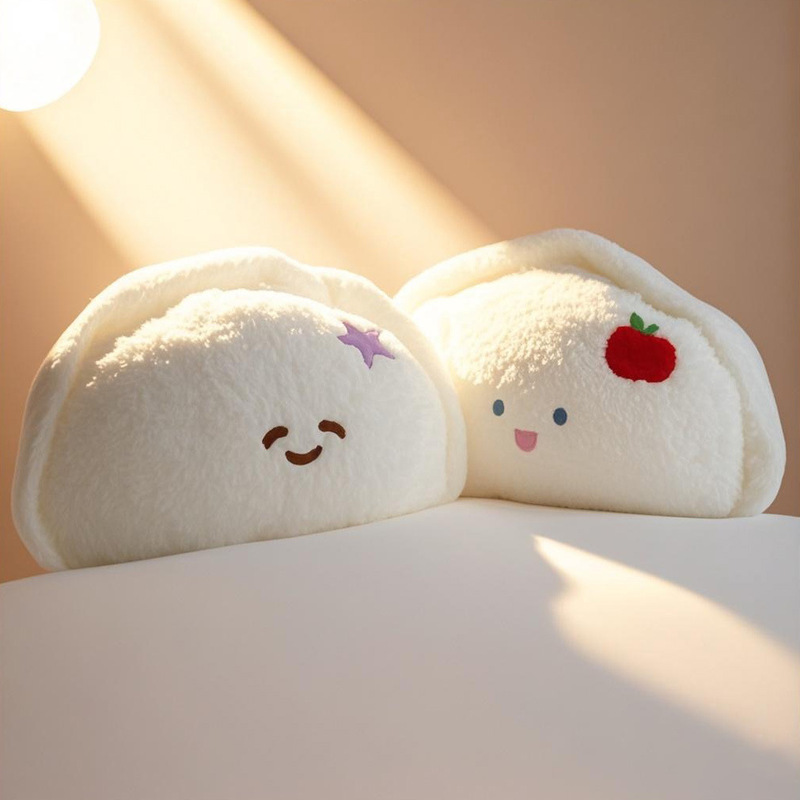 インターネットセレブかわいいソフト眠い餃子人形ぬいぐるみ睡眠クッション枕なだめる人形誕生日ギフト|undefined
