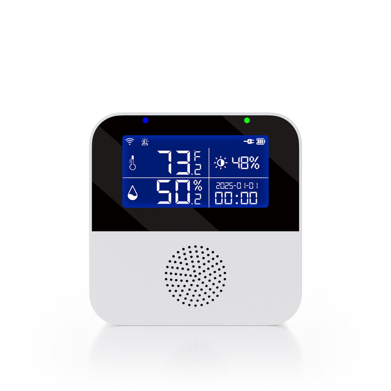 Tuya WiFi スマート温湿度センサー USB給電 ディスプレイ付き 家庭連携シーン 温度・湿度アラーム|undefined