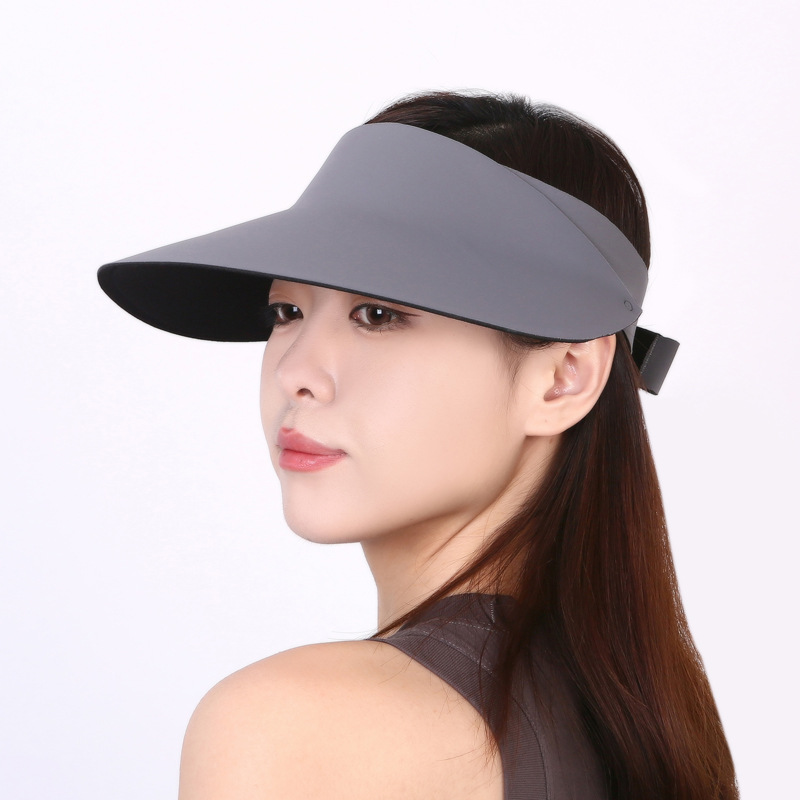 Nuevo sombrero para el sol anti-ultravioleta para hombres y mujeres deportes de verano y otoño sombrero de copa vacío sombrero de concha sin costuras protección solar cara al aire libre