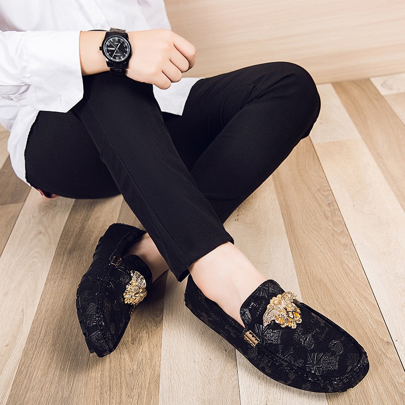 Didelio dydžio „Doudou“ batai vyrams S dydžio, patogūs vairavimo batai, spalvoti, jaunimo, madingi batai, kirpėjo batai, laisvalaikio batai, vyriški S dydžio batai._voghion.com