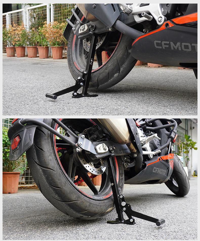 Suitable for Koby Motorcycle Lift Frame Portable Heavy Motorcycle Repair Universal Foldableing Bracket Rear Wheel Single Rocker Arm
