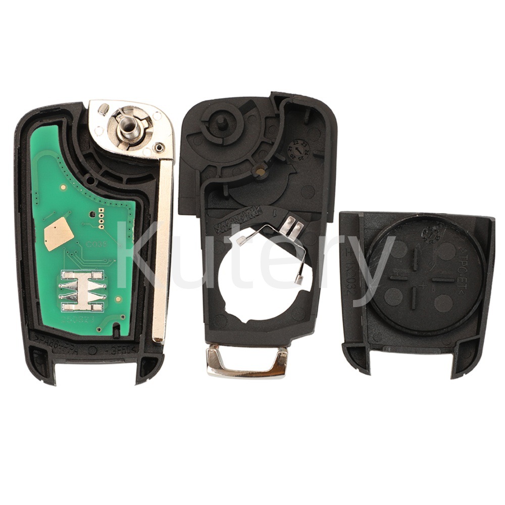 Suitable for Chevrolet Opel Buick Semi-Smart Remote Control Car Key 315 Frequency 433 Frequency Id46 Chip