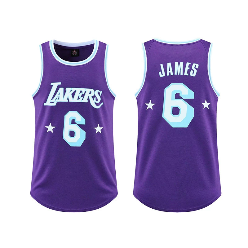 №24 Коби Брайант майка Lakers NBA Джеймс №23 Карри майка Баскетбольная форма жилет для детей и взрослых