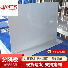 产地货源货架分隔板隔离板 仓库隔离网电商服装挡板 货架分隔板