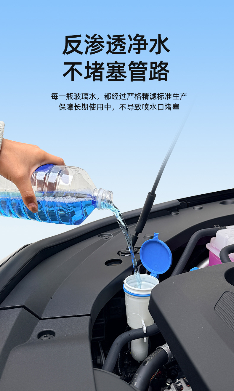 Winter Antifreeze Glass Water Minus 40 Degrees Car Glass Water Minus 25 Degrees Degreasing Film Powerful Decontamination Wiper Water
