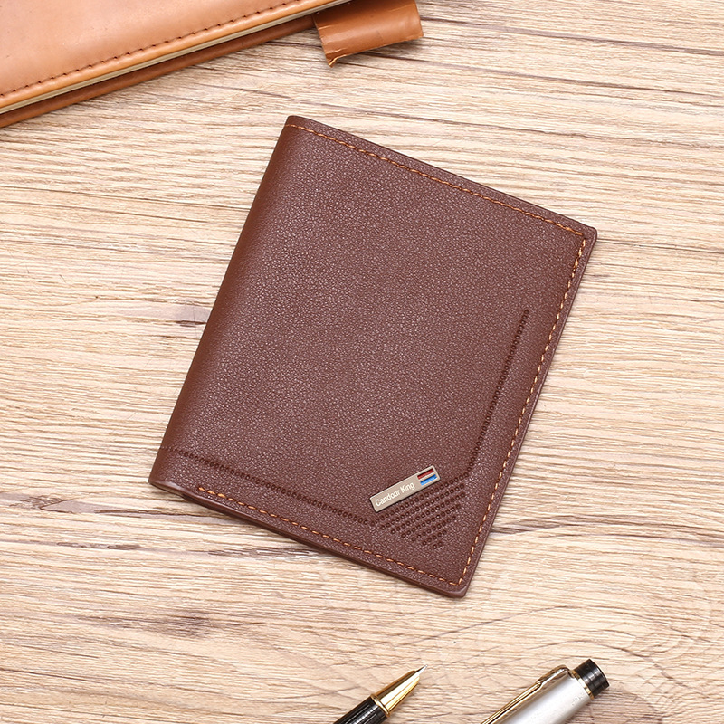 Wallet Men's Short 2024 New Wallet Simple Driver's License Card Holder Youth Wallet for Father Gift Special Price Wallet Men's Short 2024 New Wallet Simple Driver's License Card Holder Youth Wallet for Father Gift Special Price