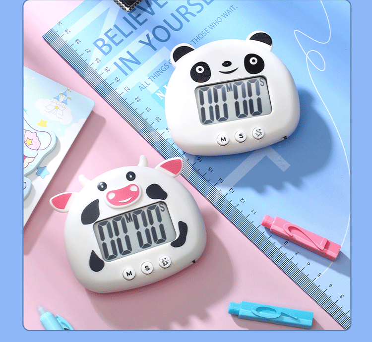 萌趣卡通多功能计时器