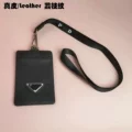 Genuine leather-lychee black