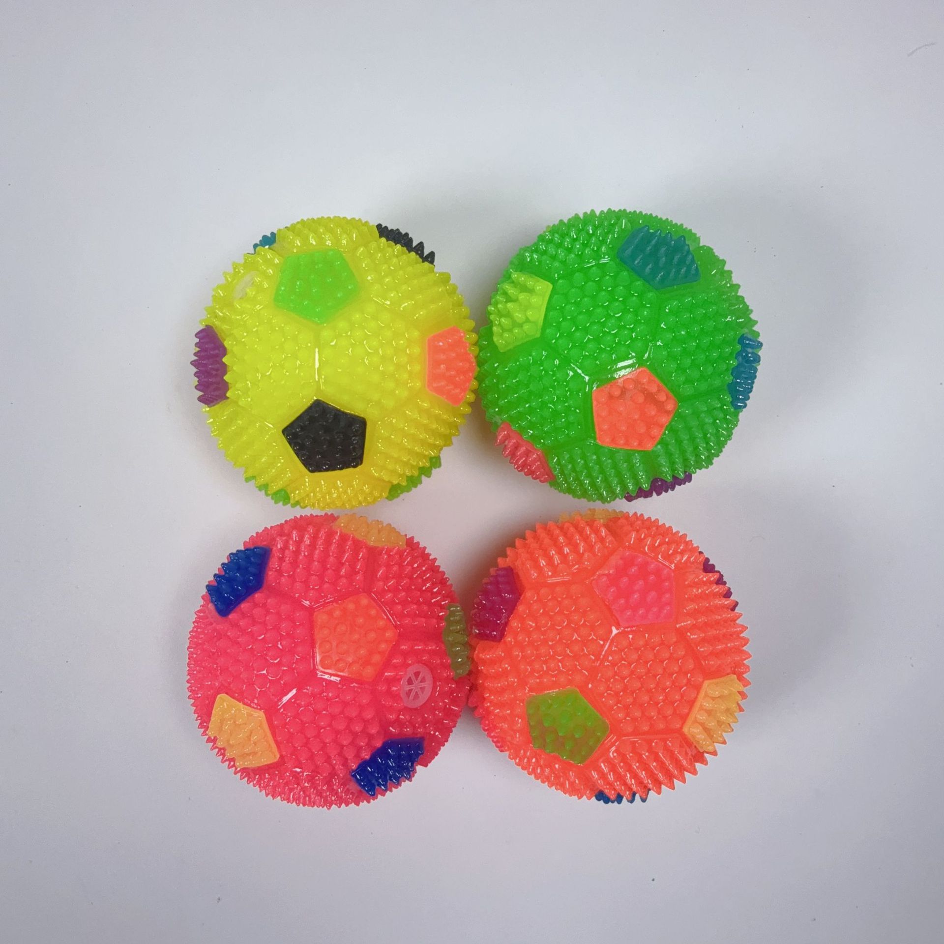 Balón de fútbol flash (7,5 cm, 50 g)
