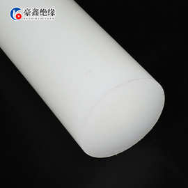 厂家供应pp塑胶棒 白色丙烯塑料棒材管件圆柱实体耐磨pp塑胶棒