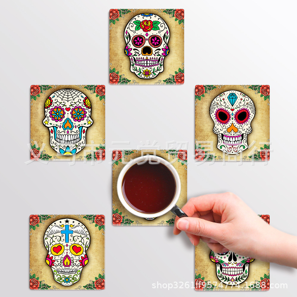 해골 6 피스 세트