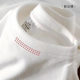 {2 Pack} 360G Heavy Sanding Xinjiang Cotton White Short Sleeve T-Shirt Women's Loose Solid Color Half Sleeve Base Men's Summer