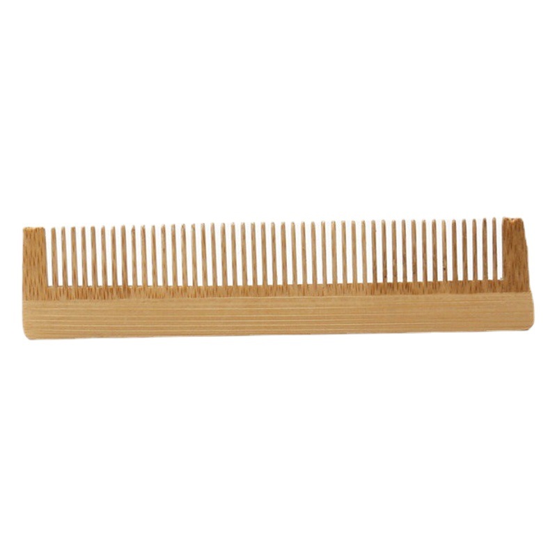 Foreign trade non-paint hotel environmental protection material kraft cardboard box packaging bamboo comb wooden comb natural thickening
