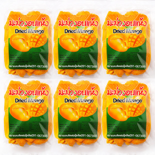 Оптовая тайская аромат толстый манго 500 г/мешок сушеных фруктов Меньше сахара Специализированная ручная буква закуски бесплатная доставка