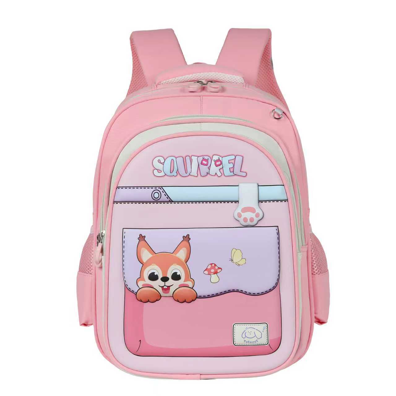 Comercio exterior bolsas escolares para niños y niñas caricaturas lindas mochilas de hombro bolsas de lápiz de espalda ligeras para niños mochilas