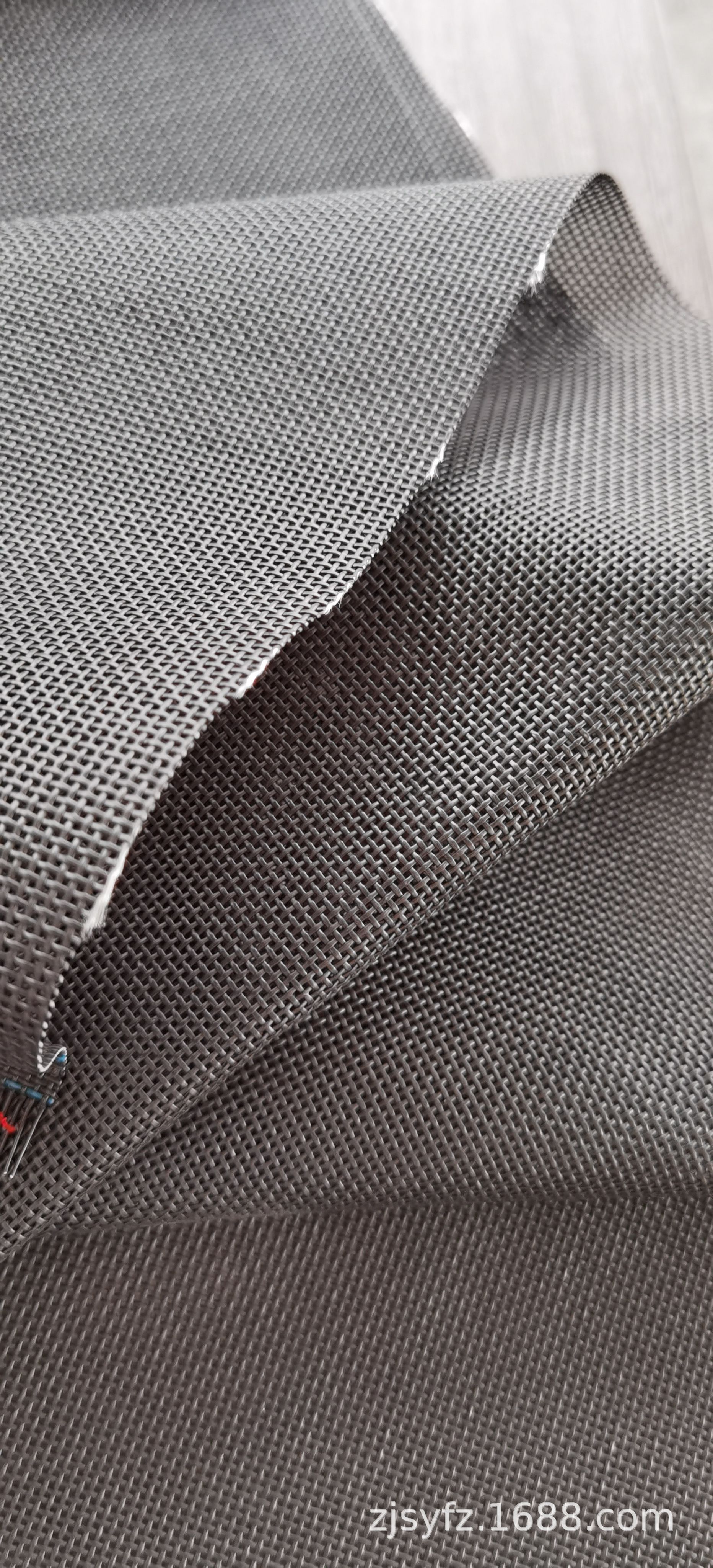 特斯林网布、塑胶网宠物床网护栏网沙滩网1*1黑色420克现透气轻便