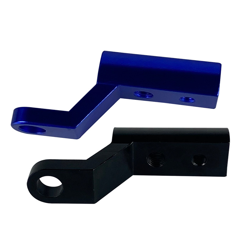 Modificado motocicleta espejo retrovisor extensión soporte de montaje varilla de extensión aleación de aluminio CNC ánodo Norte y Suramérica sureste dientes