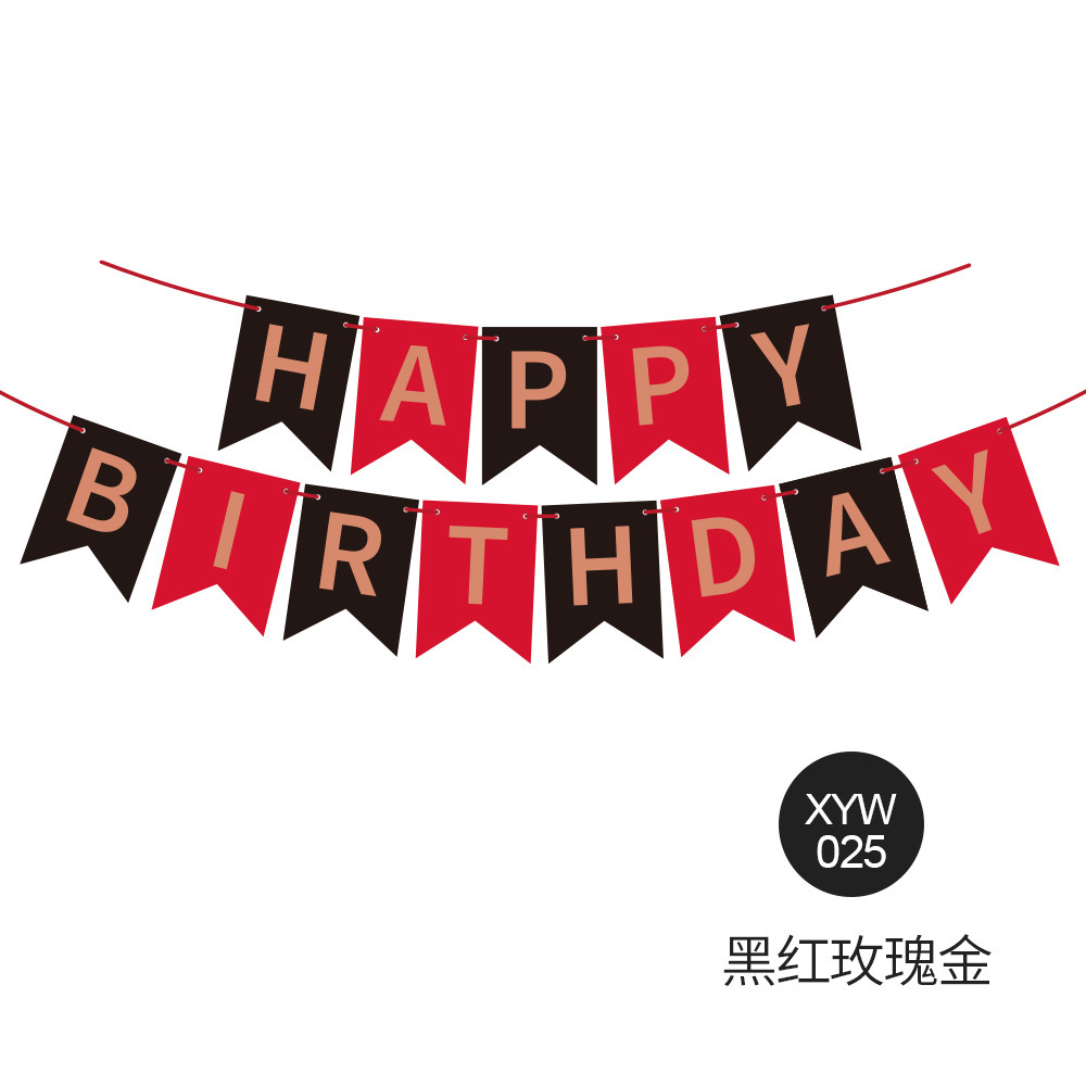 Rosa dorada con fondo negro y rojo