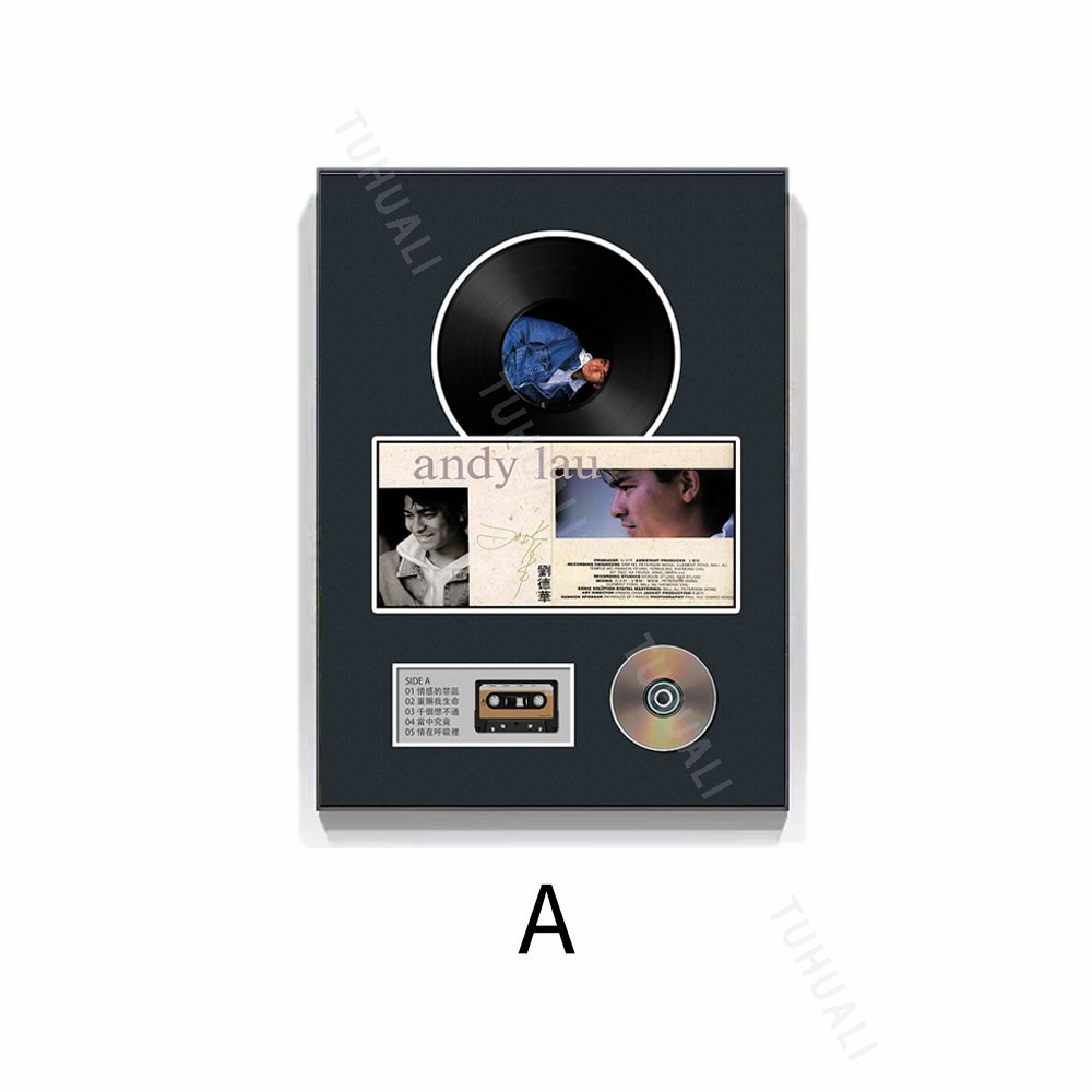 Registro de vinilo pintura Zhang Xueyo sala de estar pintura decorativa sofá Fondo colgante de pared pintura pasillo mural Registro de canto