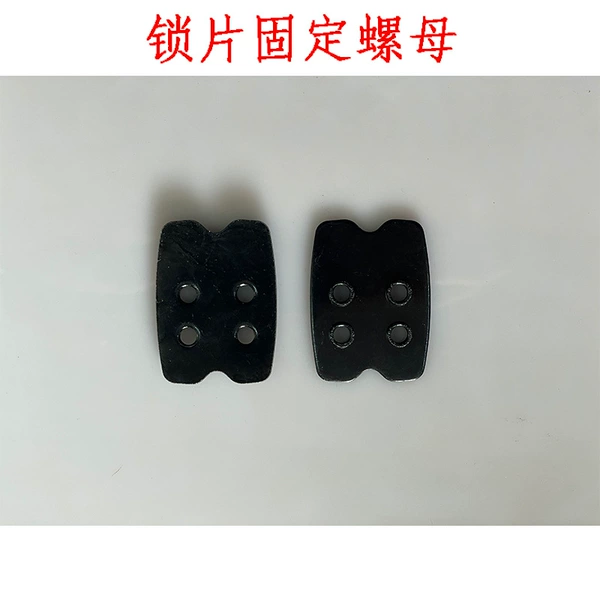Lock plate fixing nut