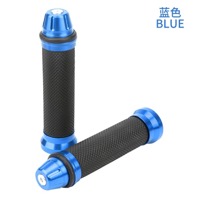 Grips for Scooters and – Motorcycle Handle Cover - blue