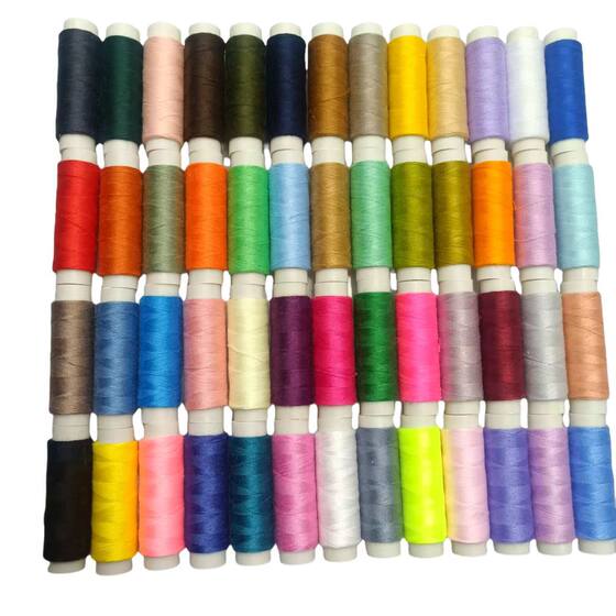 402 small roll sewing thread 110 yards hand stitching sewing thread multicolor optional quilting high quality multi embroidery