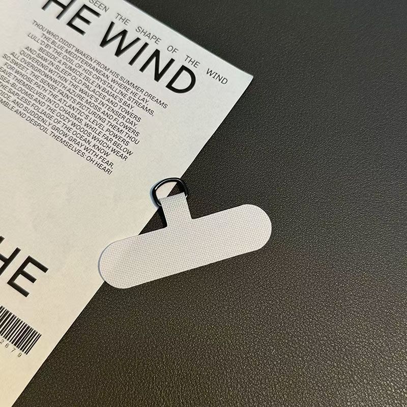 Teléfono móvil cuerdas espaciador clip D-buckle tela curada tarjeta fijación colgante de anillo de metal colgante