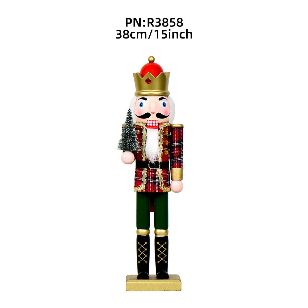 R3858 tela a cuadros árbol de Navidad