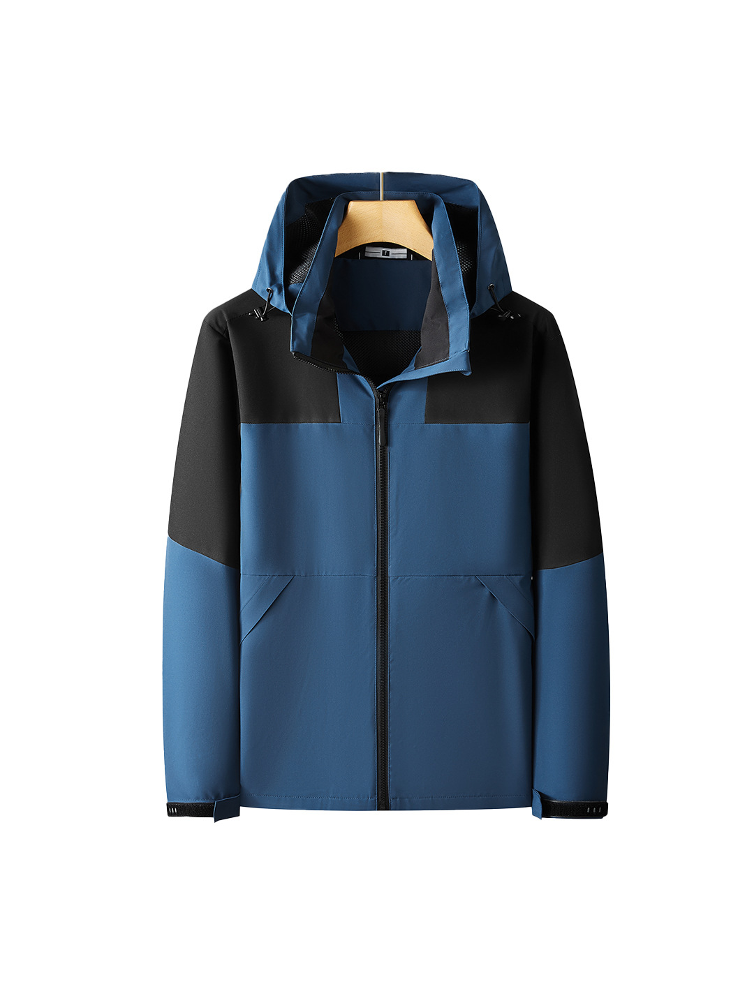 Personalizada ropa de asalto de una sola capa de otoño y invierno engrosado dos piezas conjunto de ropa de trabajo estampado bordado pintado herramientas impermeables a prueba de viento
