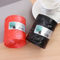 全新料加厚一次性垃圾袋18只左右家用平口塑料垃圾袋现货批发