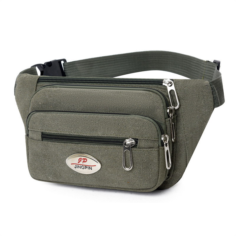 Deportes al aire libre multifunción anti-salpicaduras de agua cajero negocio bandolera bolsa de pecho para hombres y mujeres para trabajar resistente al desgaste de gran capacidad