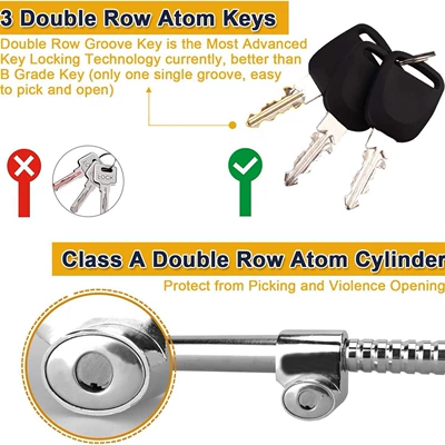 Car lock lock car steering wheel lock