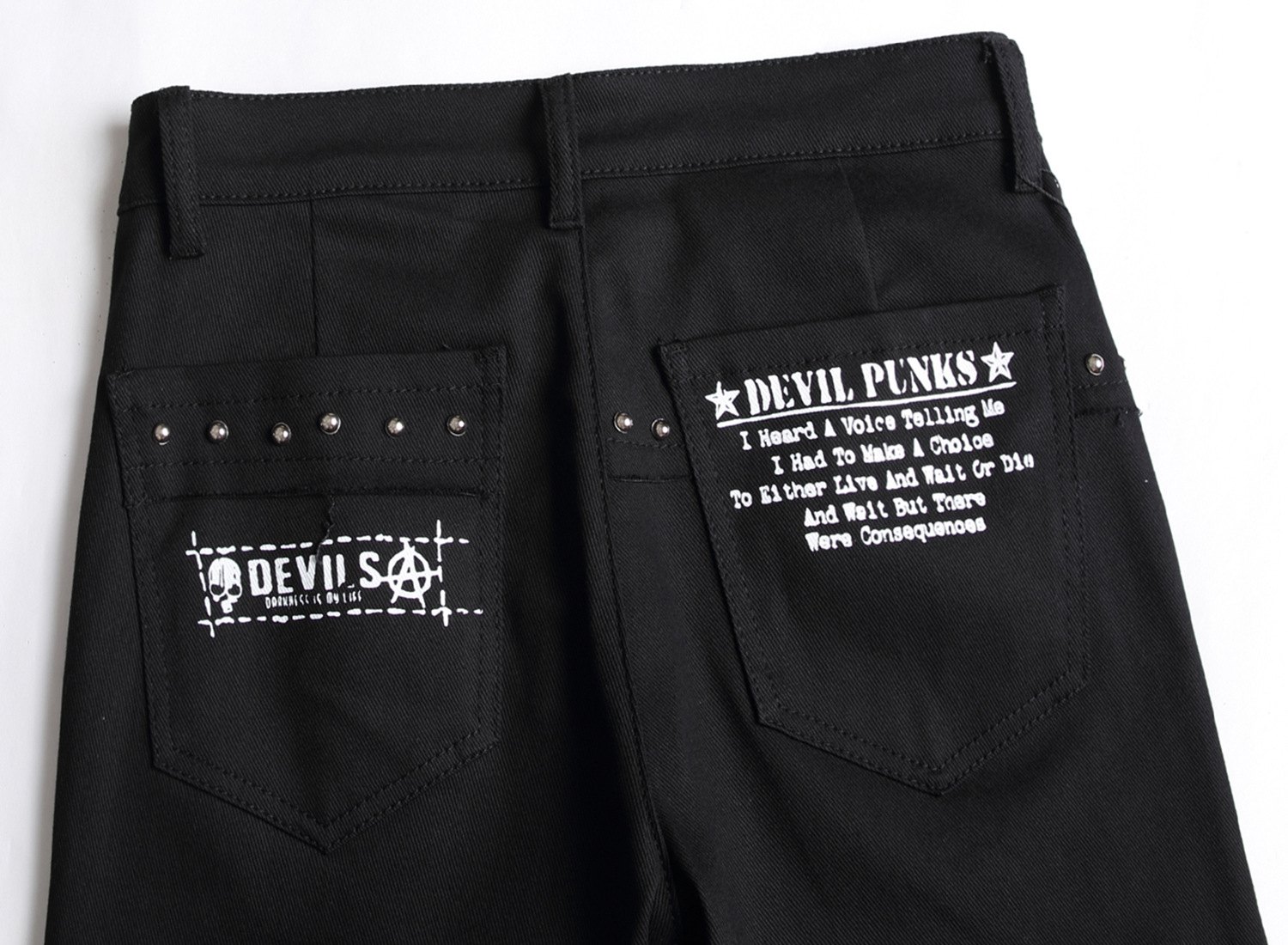 Stile misto, color blocking, jeans non elastici, pantaloni in denim da uomo personalizzati_voghion.com