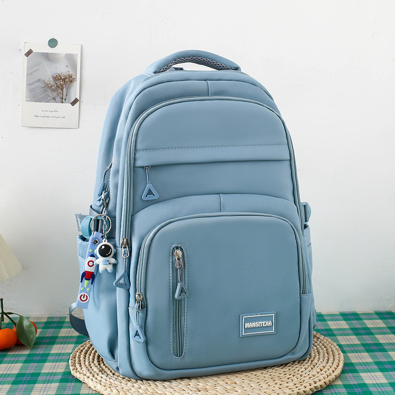 Mochila escolar para estudiantes de secundaria, versión coreana de la mochila Mori, estudiantes de primaria, tercer a sexto grado, mochila de gran capacidad, moda simple