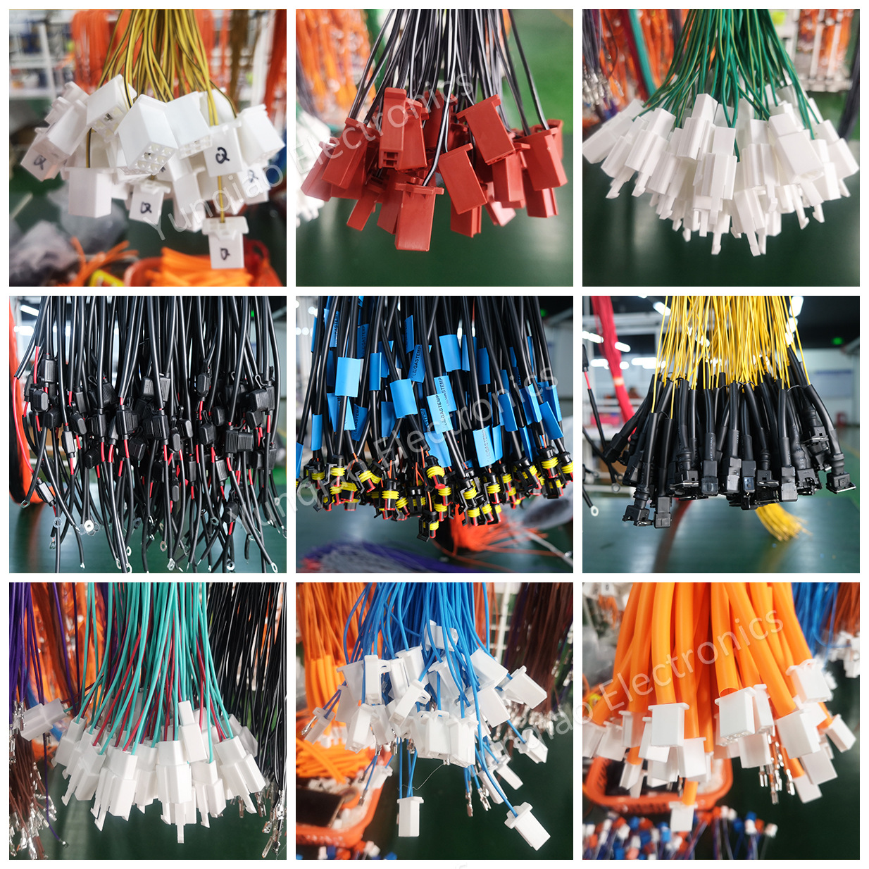 定制加工电子线束汽车线公母对插延长转接线设备插头线束端子排线